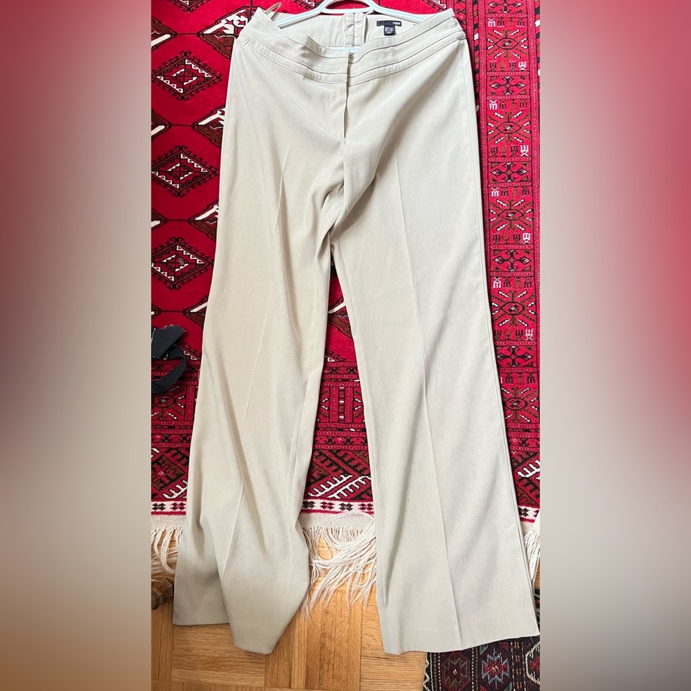 H&M straight low waisted trousers
